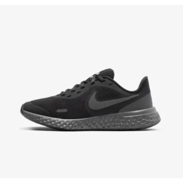 Nike Revolution 5 Boys Running Shoes Black/Anthracite