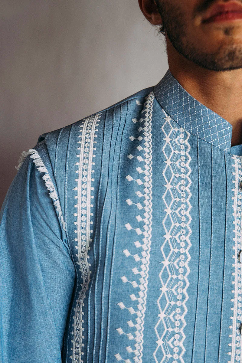 "AZURE" WAISTCOAT