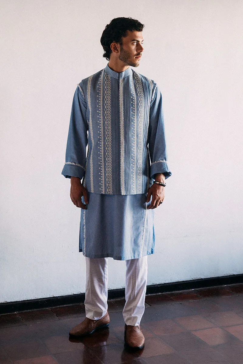"AZURE" WAISTCOAT