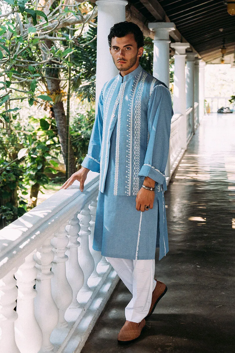 "AZURE" WAISTCOAT